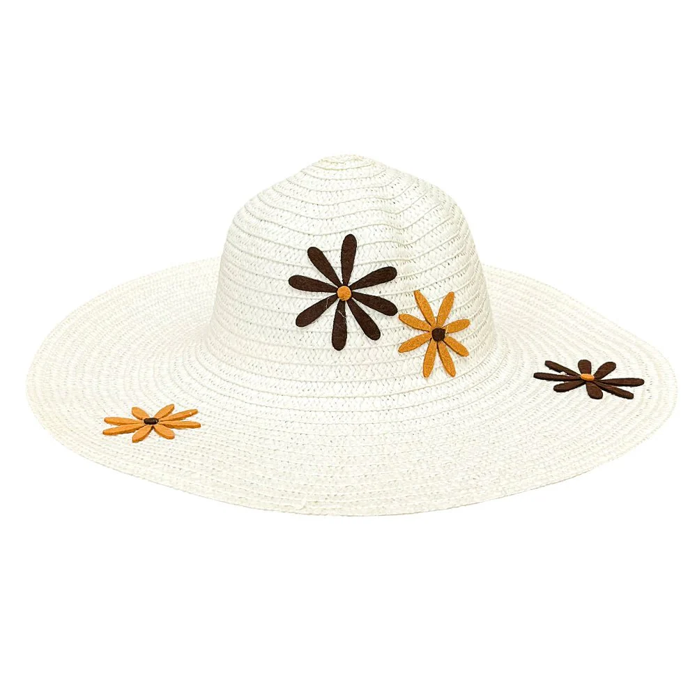 Sombrero de Playa Cattani Para Dama / Ala Corta de 10 cm / Surtido - Image 2