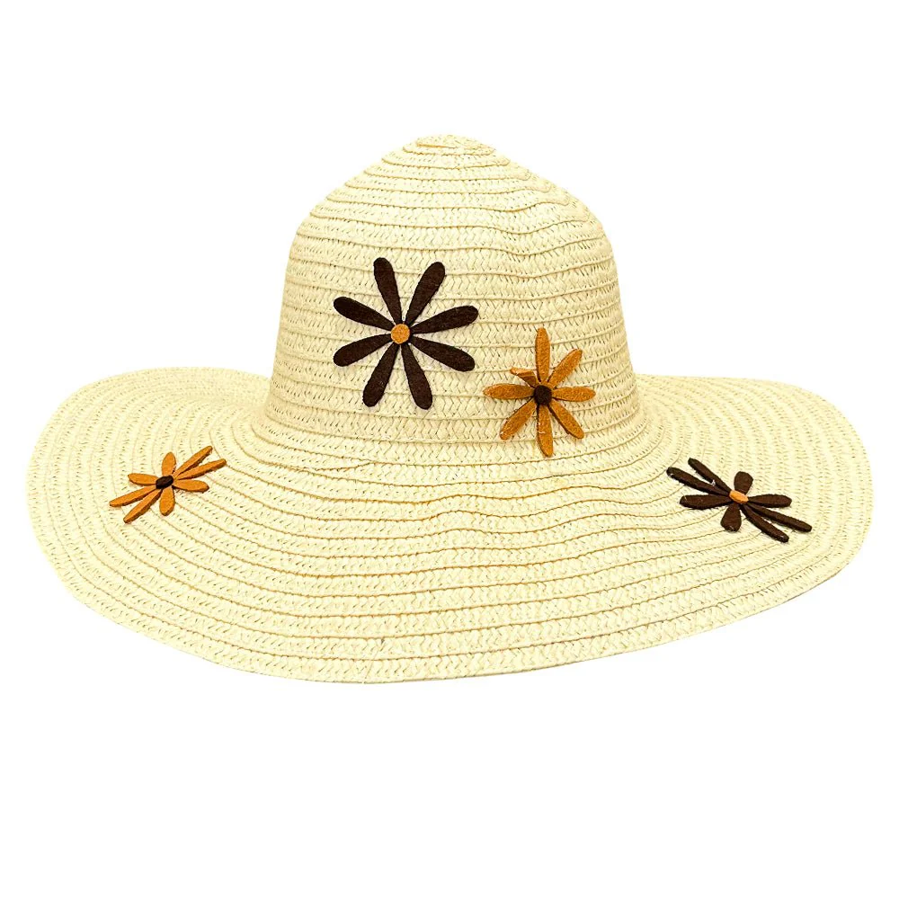 Sombrero de Playa Cattani Para Dama / Ala Corta de 10 cm / Surtido - Image 4