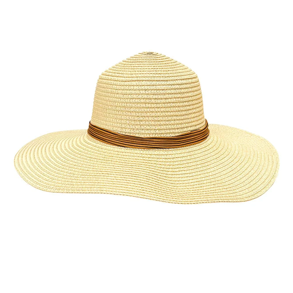 Sombrero de Playa Cattani Para Dama / Ala Corta / Lazo / Surtido - Image 12