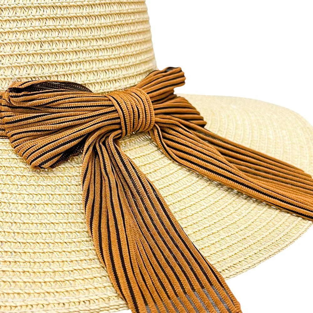 Sombrero de Playa Cattani Para Dama / Ala Corta / Lazo / Surtido - Image 13