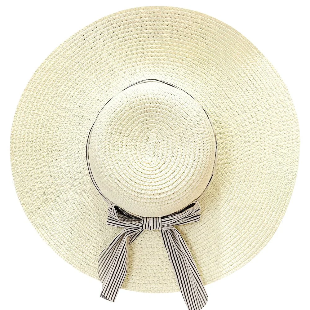 Sombrero de Playa Cattani Para Dama / Ala Corta / Lazo / Surtido - Image 3