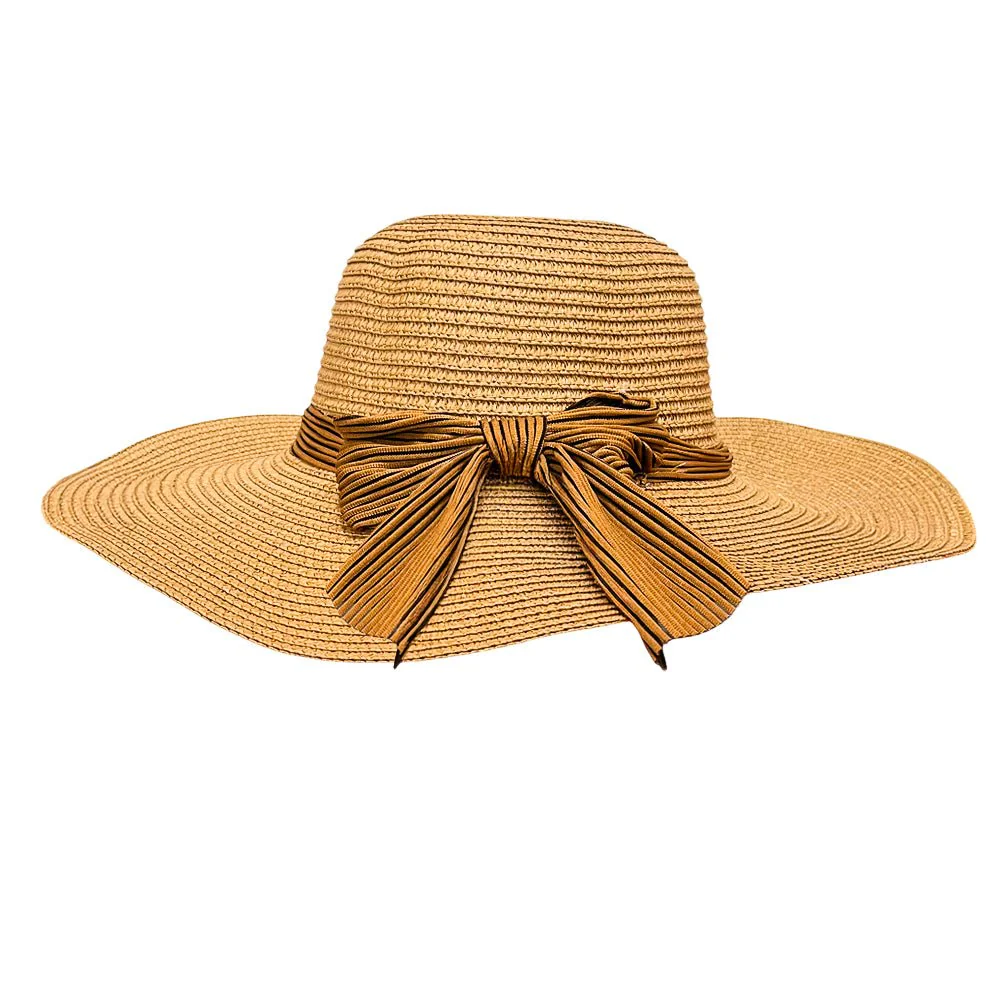 Sombrero de Playa Cattani Para Dama / Ala Corta / Lazo / Surtido - Image 7