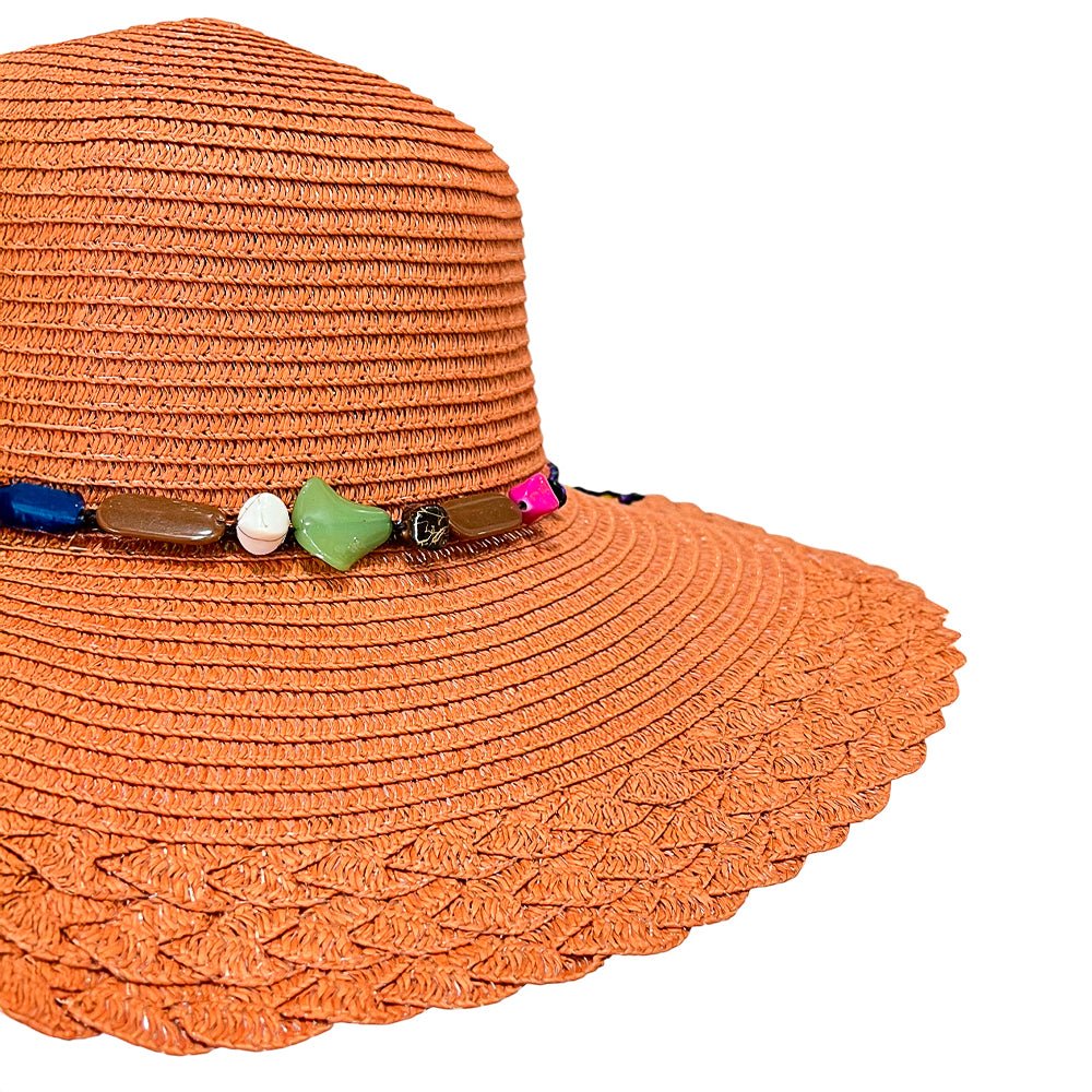 Sombrero de Playa Cattani Para Dama / Ala Larga de 12 cm / Surtido - Image 6