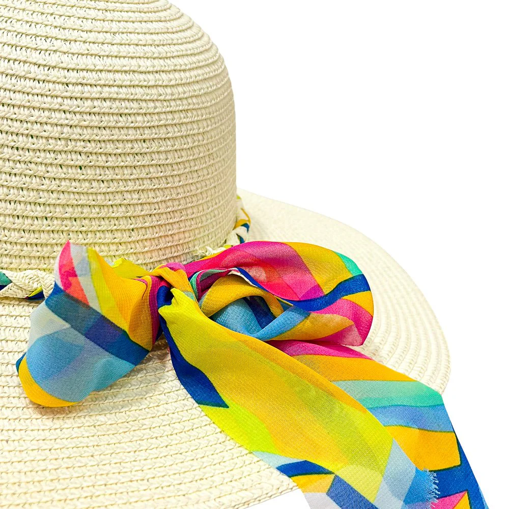 Sombrero de Playa Divine Para Dama / Ala Larga de 12 cm / Surtido - Image 6