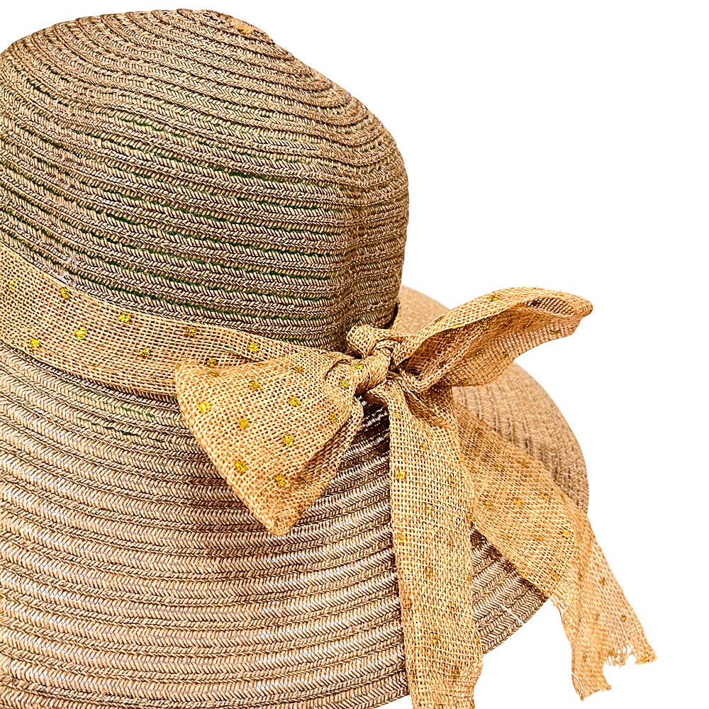 Sombrero de Playa Divine Para Dama / Ala Corta / Con Lazo / Surtido - Image 4