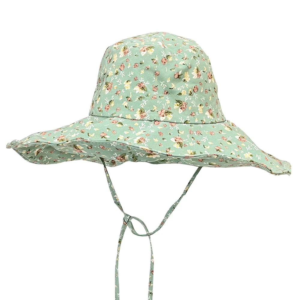 Sombrero de Tela Divine Para Dama / Estampado Floral