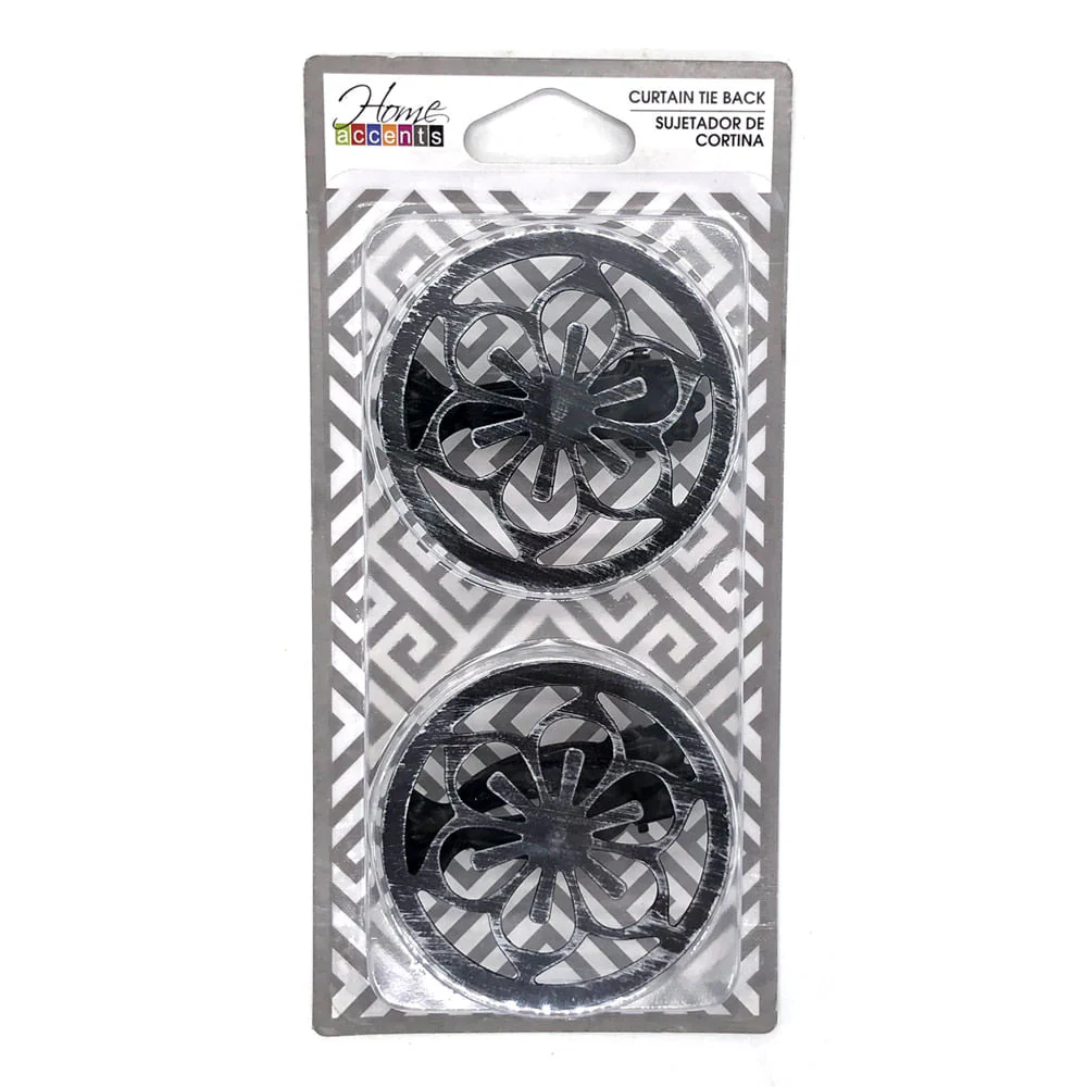 Sujetador De Cortina Home Accents - Negro