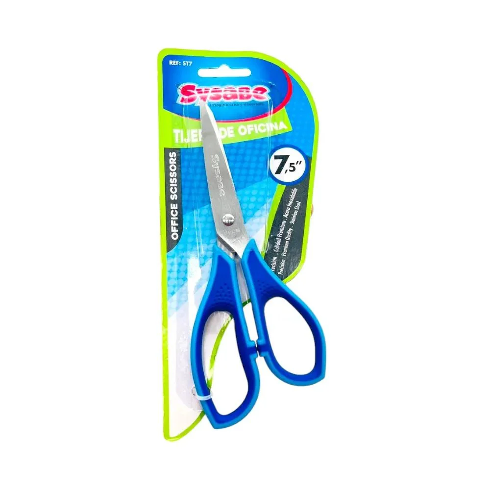 Sysabe 7.5" Office Scissors - Assorted