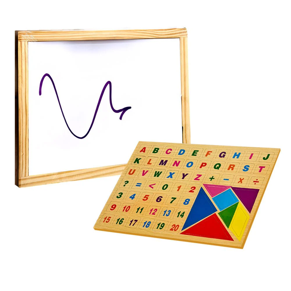 Tablero Alfa Educativo - Letras, Números y Figuras - Image 3