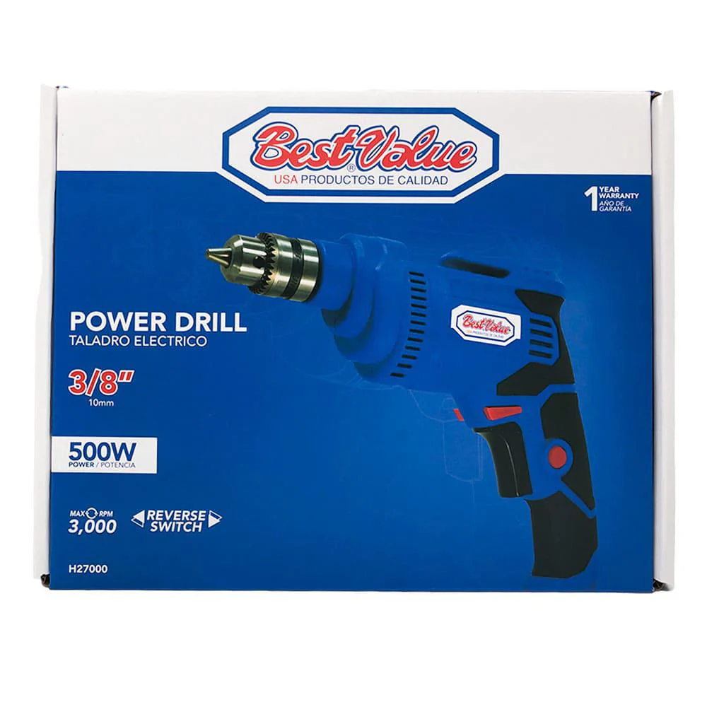 Taladro Eléctrico Best Value 500 W