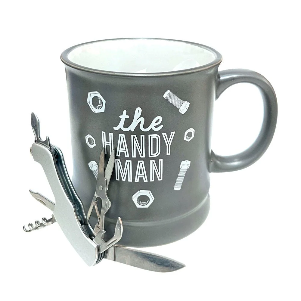Taza de Cerámica Home Elegance Con Accesorios - Gris - Image 2