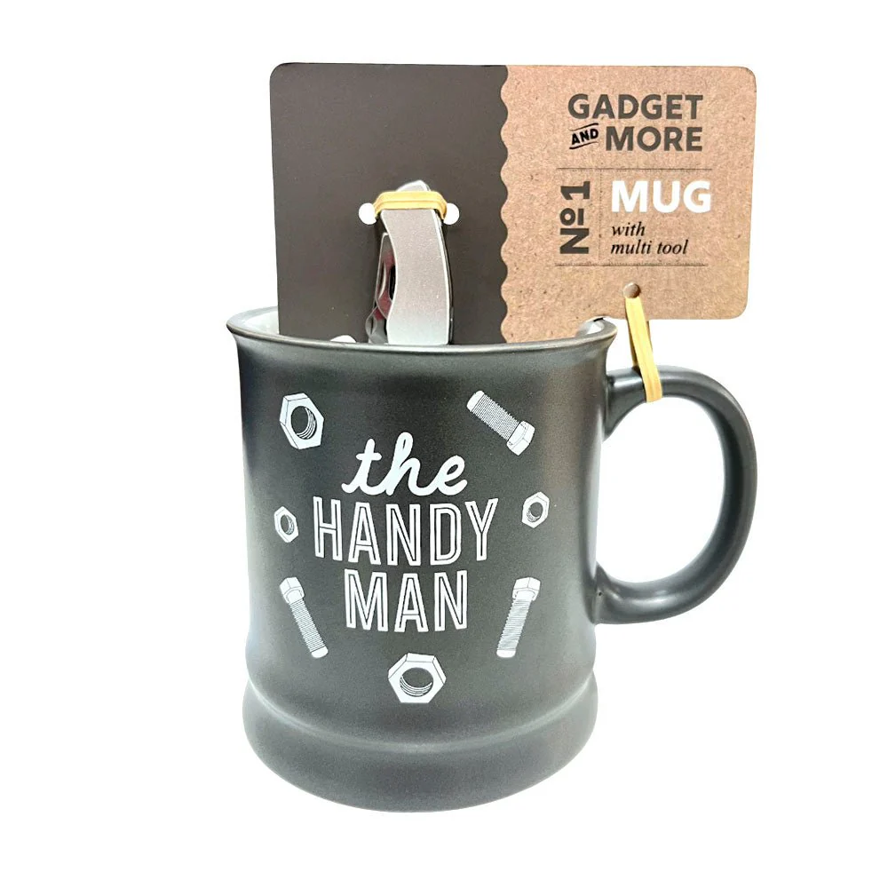 Taza de Cerámica Home Elegance Con Accesorios - Gris - Image 3