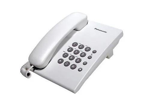 Teléfono Panasonic Fijo Alámbrico Blanco - Image 2