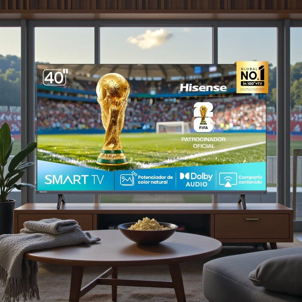 Televisor Hisense 40" / FHD Smart 2K / VIDAA / 40A4NV