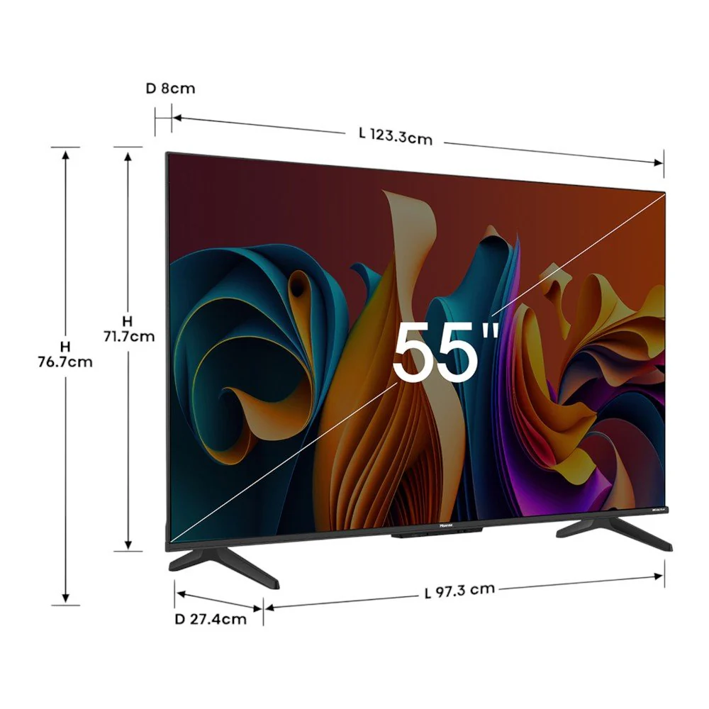 Televisor Hisense 55" | Smart TV | QLED | 55Q6N - Image 3