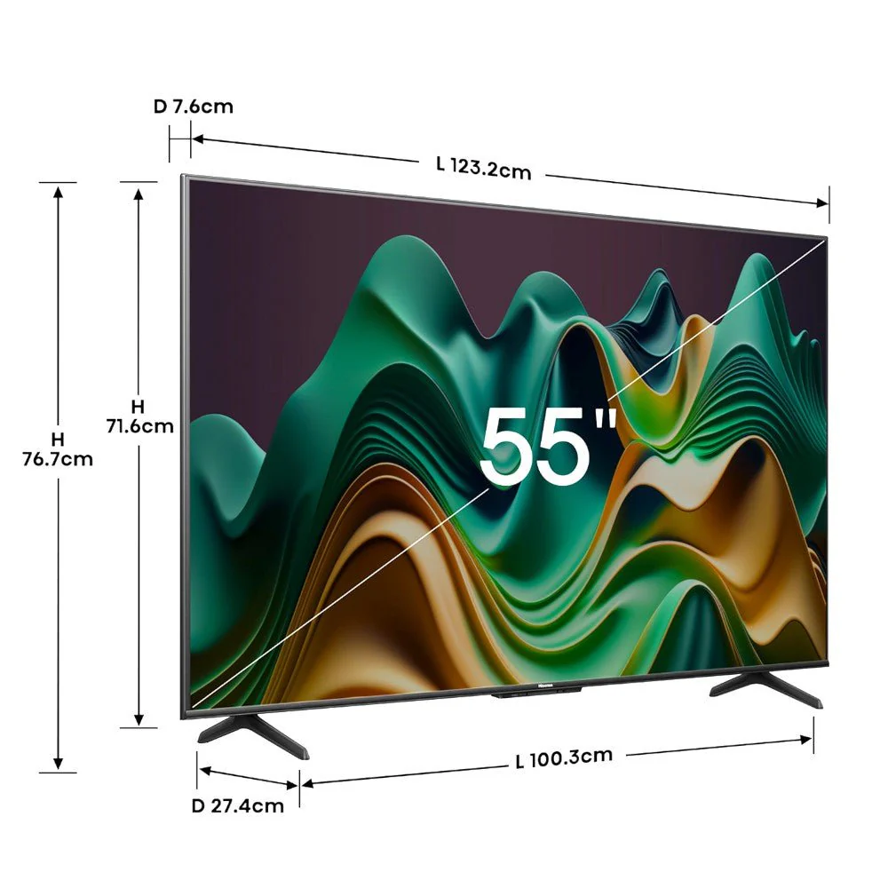 Televisor Hisense 55" ULED MiniLED 4K / Google TV / 55U6N - Image 2