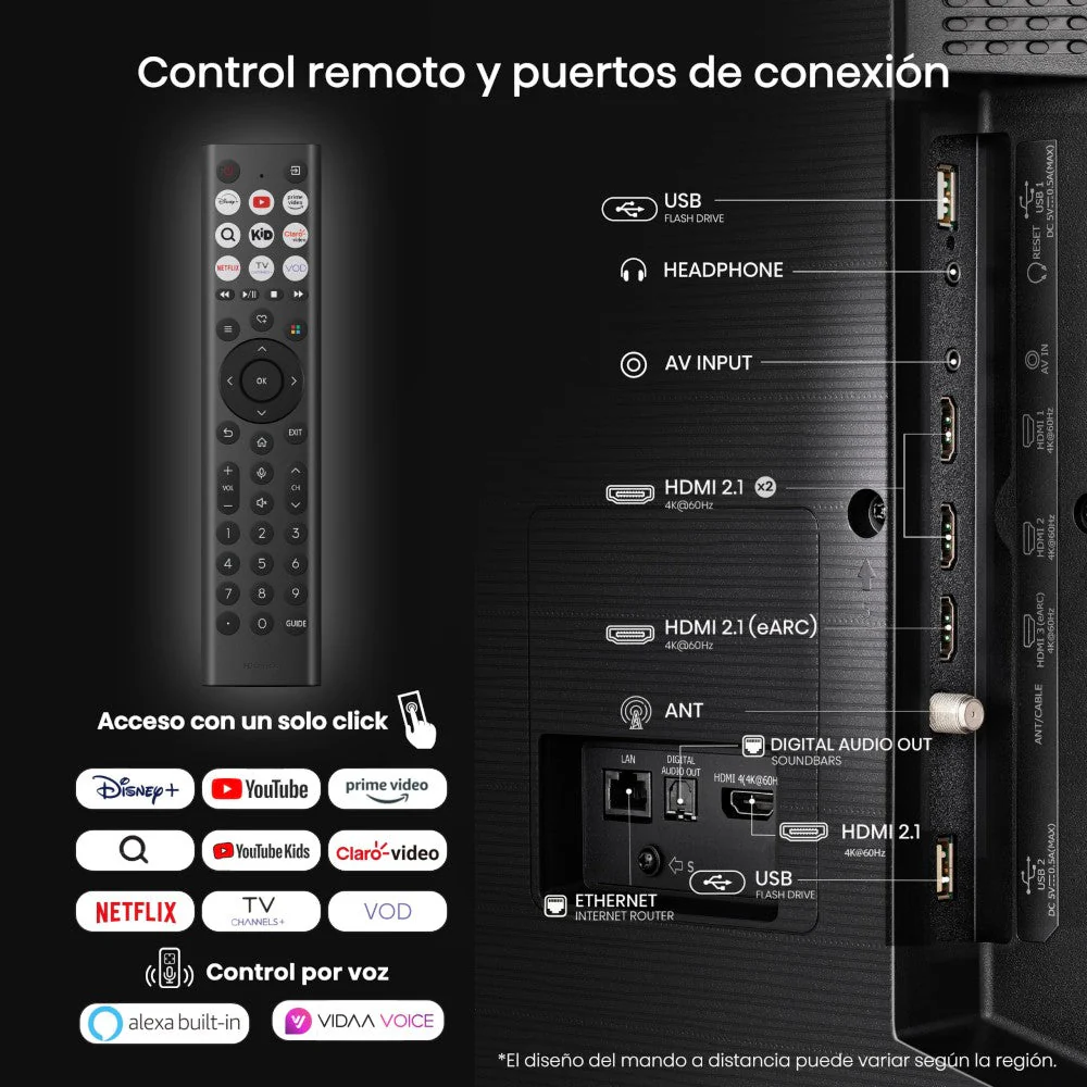 Televisor Hisense 65” / QLED / HDM / 4K - Image 10