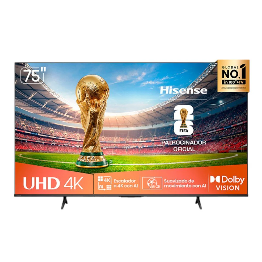 Televisor Hisense de 75" / UHD / SMART / 4K - Image 2