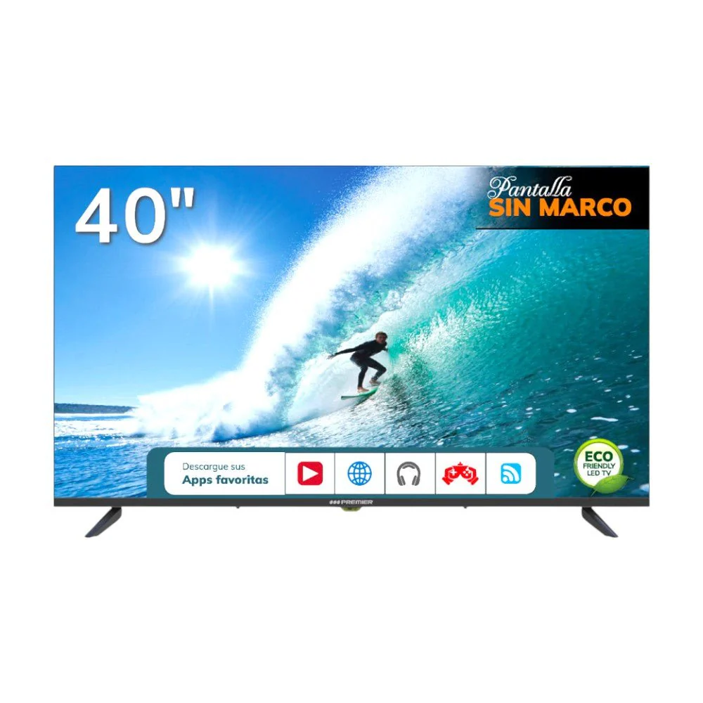 Televisor Premier 40" / HD / Smart / Dvb-T2 / Sin Marco - Image 2