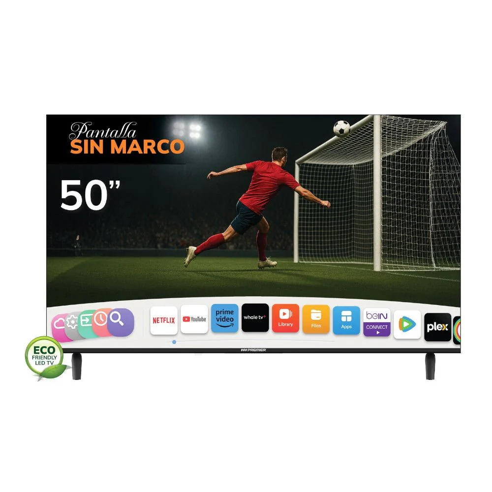 Televisor Premier 50" / Full HD / Smart TV WhaleOS / Sin Marco - Image 2