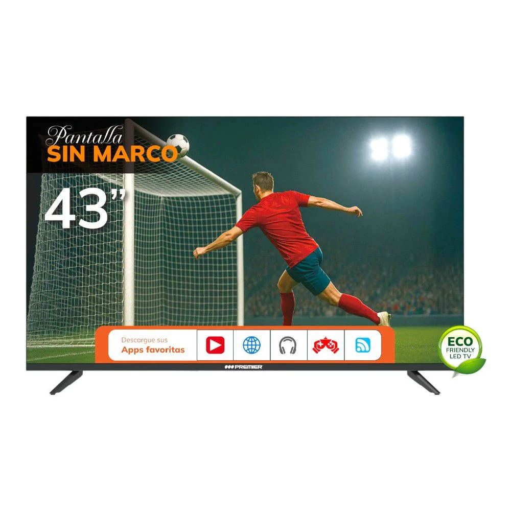 Televisor Premier de 43" / FHD Smart / DVB-T2