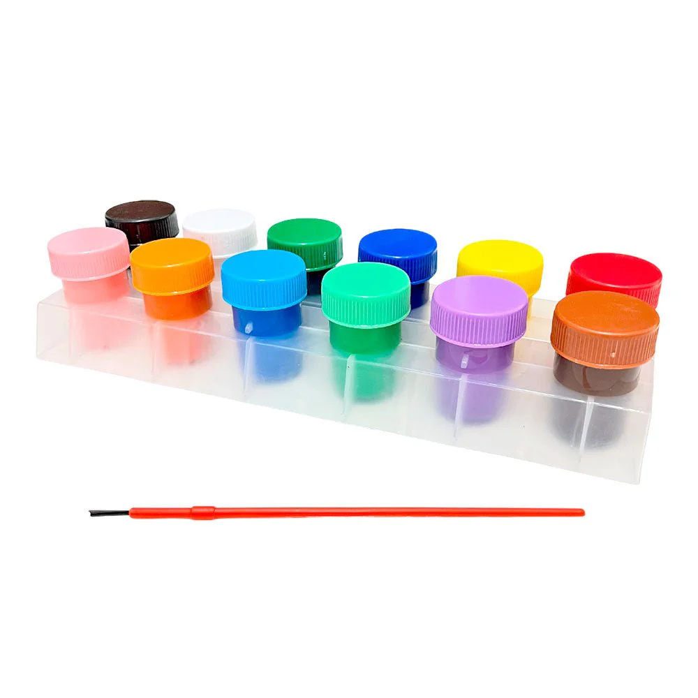 Tempera Imagen School / 12 Colores - Brillantes - Image 2