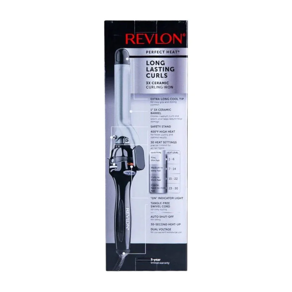 Tenaza Para Cabello Revlon Perfect Heat 1" - Image 4