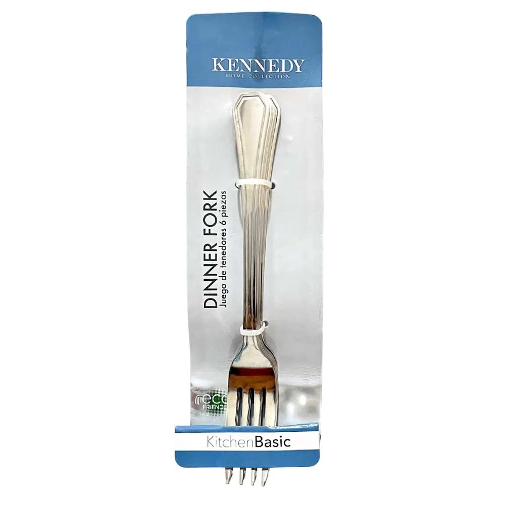 Tenedores 6 Piezas Kennedy Home Dinner Fork - Image 2