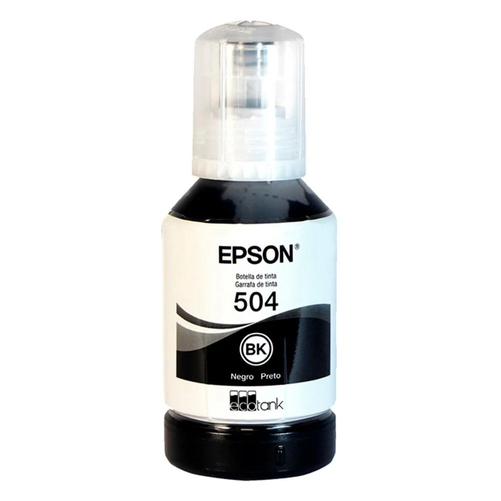 Tinta Para Impresora Epson 504 Negro - Image 2