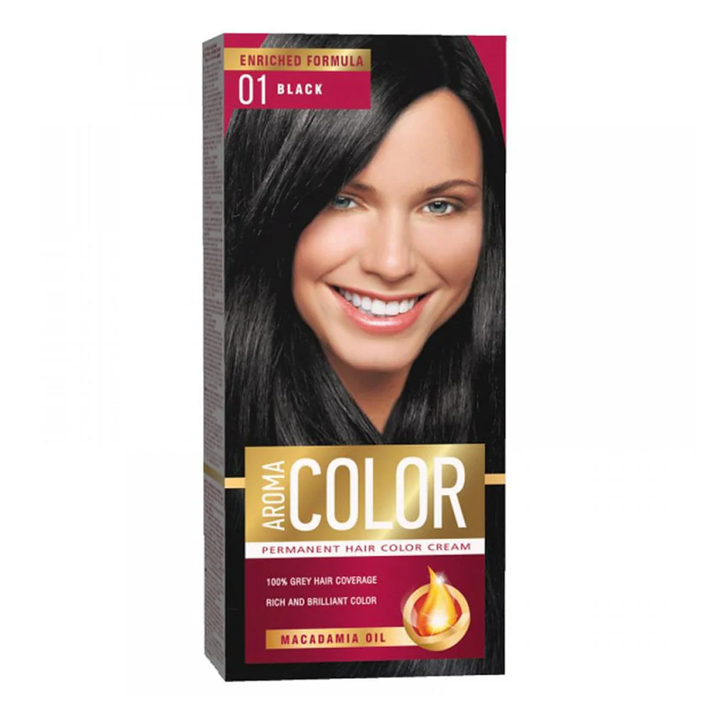 Tinte Aroma Color 01 Black