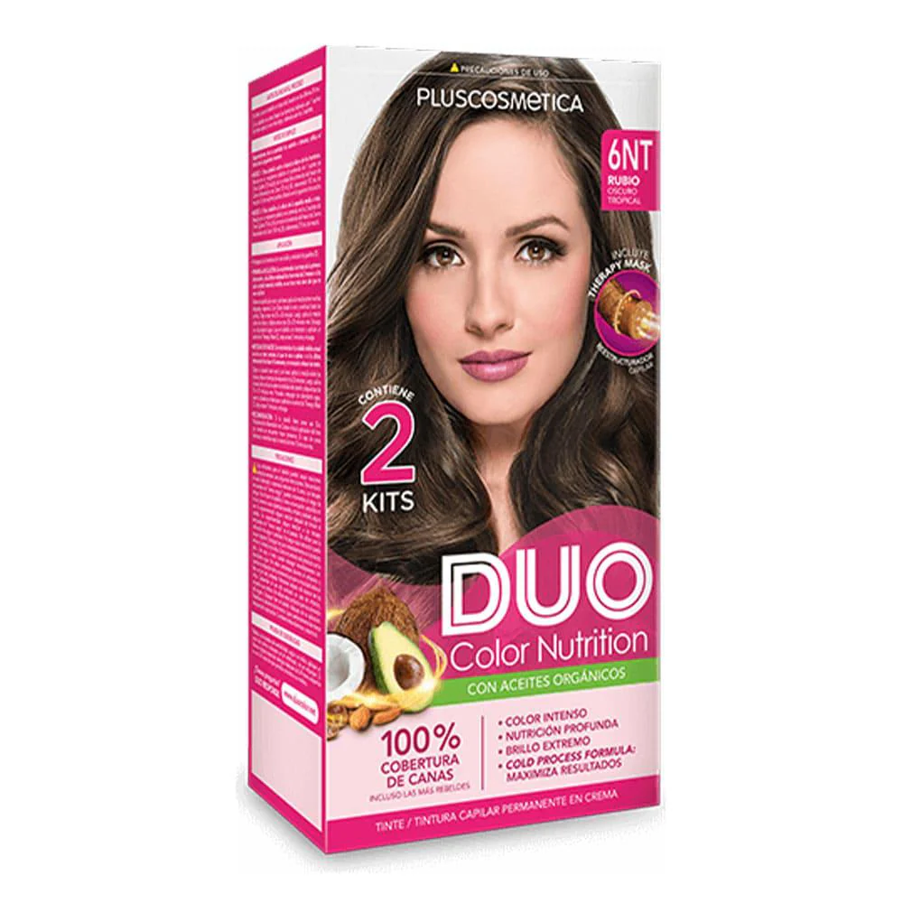 Tinte Duo Kit Colorcream Rubio Oscuro Tropical 6-NT