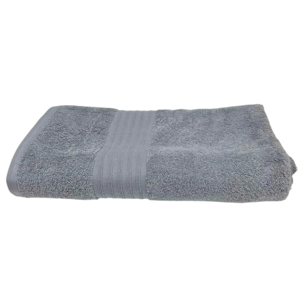 Toalla de Baño Capri 27"X54" - Gris / Home Elegance - Image 2