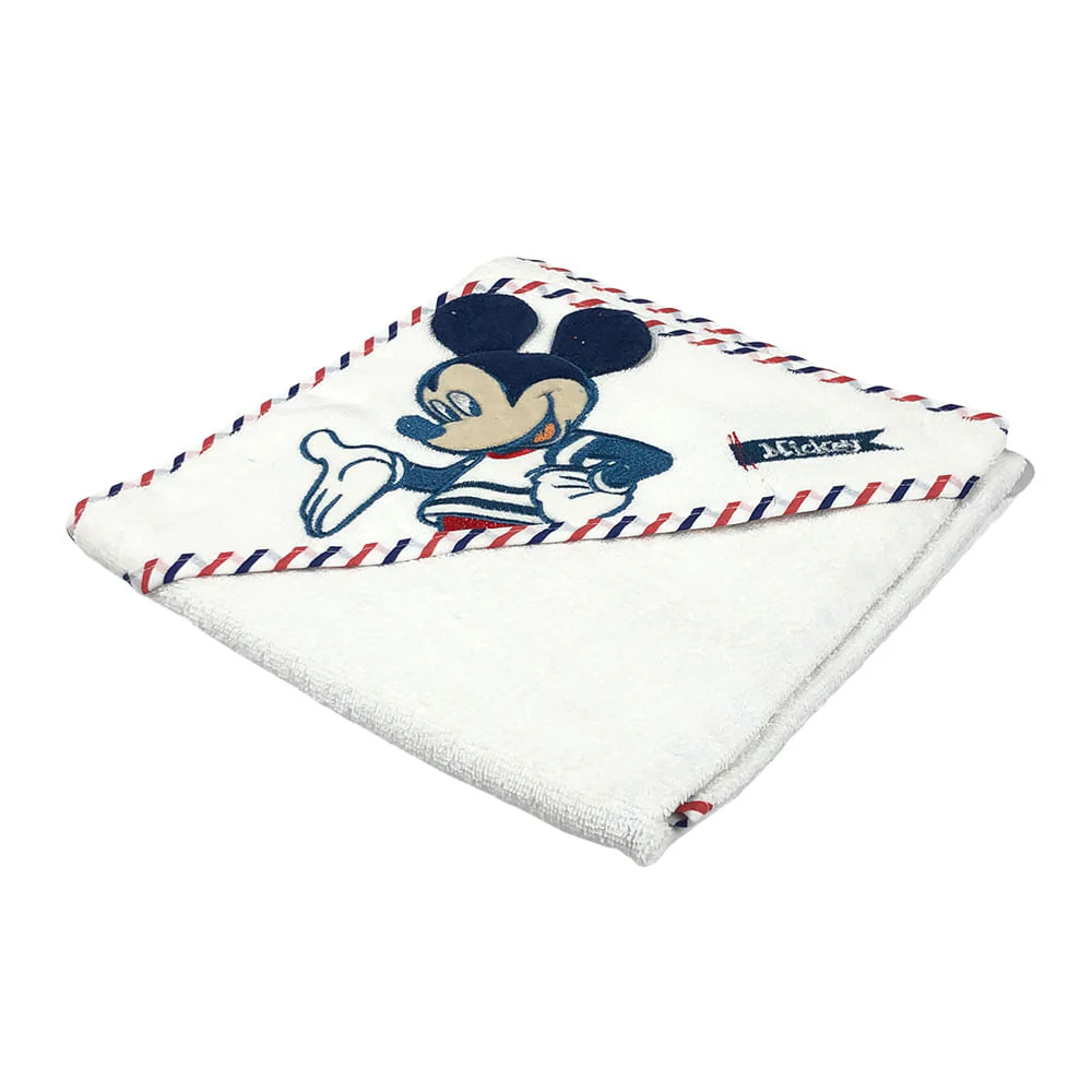 Toalla de Baño Mickey Mouse Para Bebé Niño