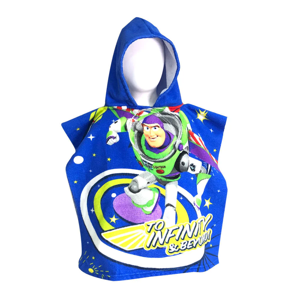 Toalla de Baño Toy Story Con Capucha 50 cm x 100 cm - Único