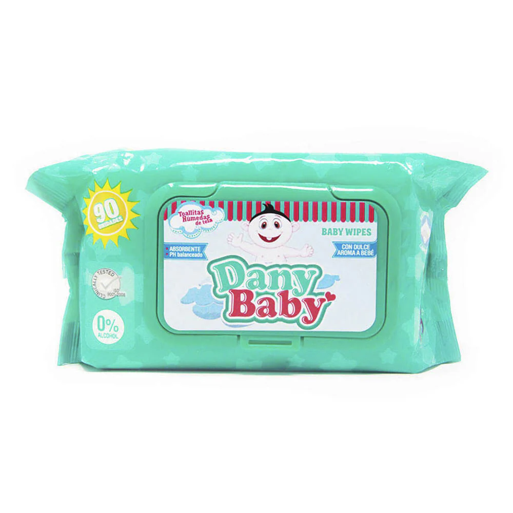 Toallas Húmedas Dany Baby 90 unidades
