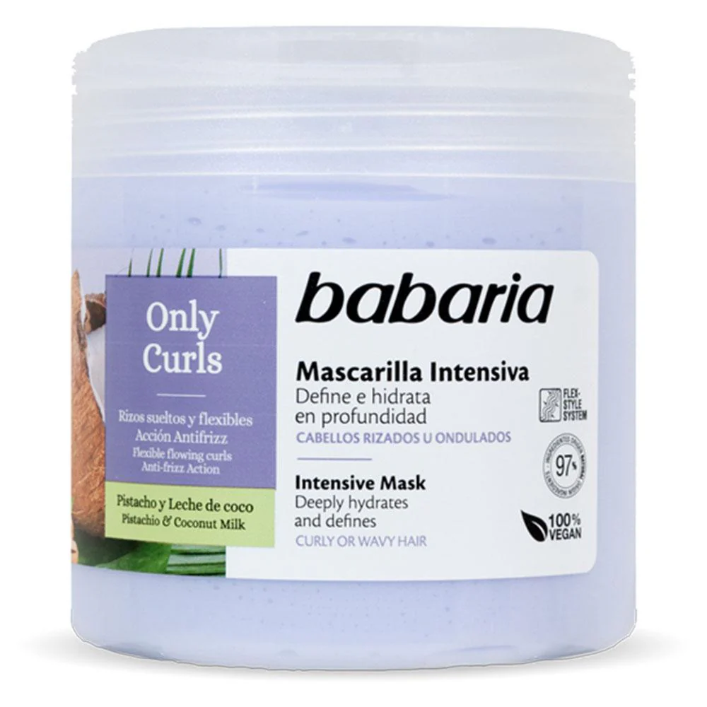 Tratamiento Para el Cabello Babaria Intensiva Only Curls 400 ml