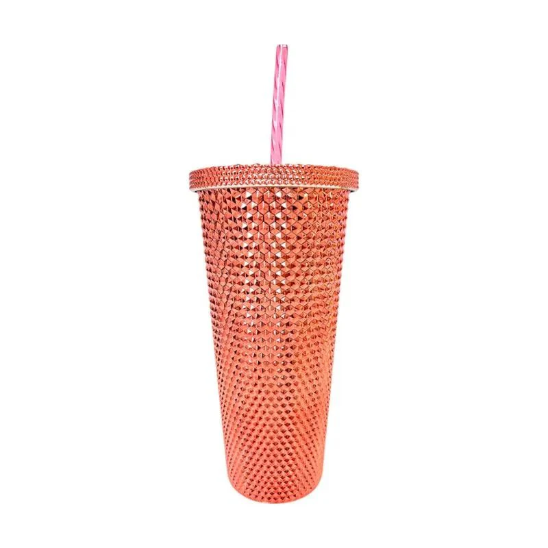 Vaso Acrílico Diamond Home de 24Oz / Tapa Y Carrizo-Surtido - Image 2