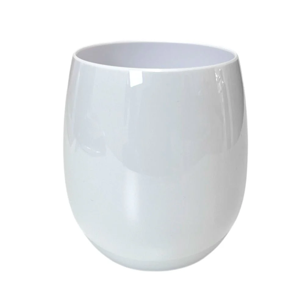 Vaso Plástico 12 Onzas Lillian 6 Piezas / Blanco - Image 2