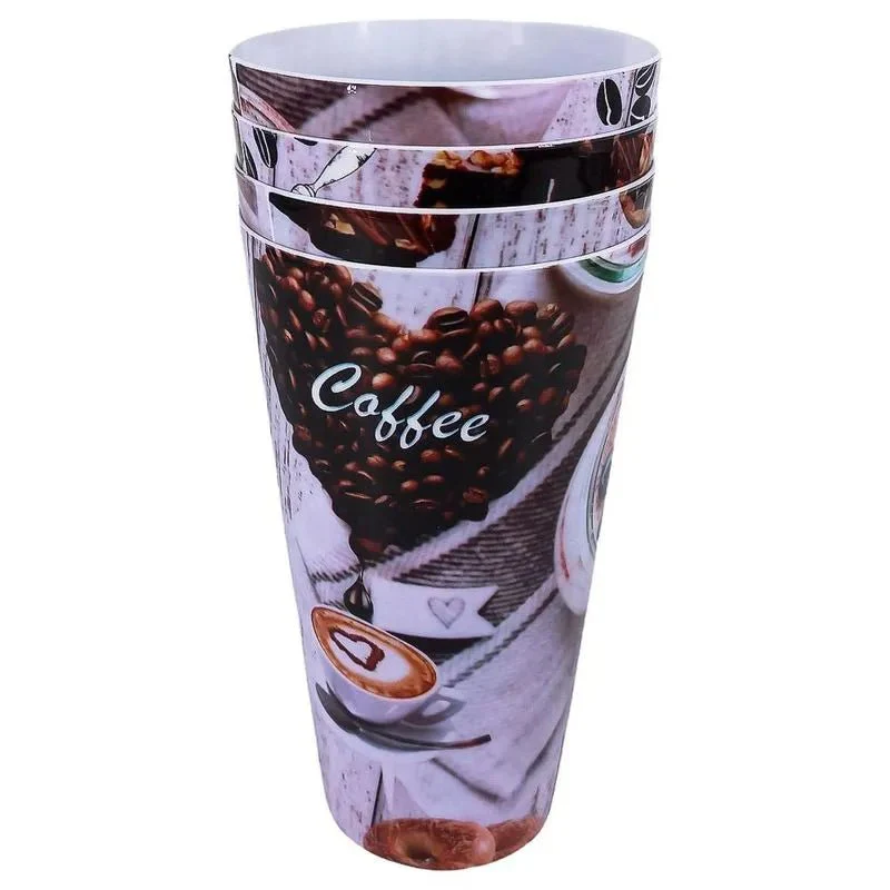 Vaso Platico Home Elegance de 16 oz 4 Piezas - Surtido - Image 2