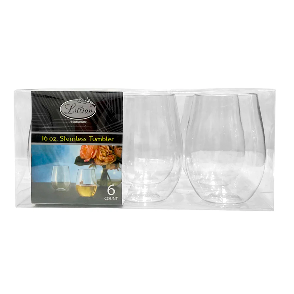 Vasos de Acrílico / Lillian / 16 oz / 6 Piezas - Image 2