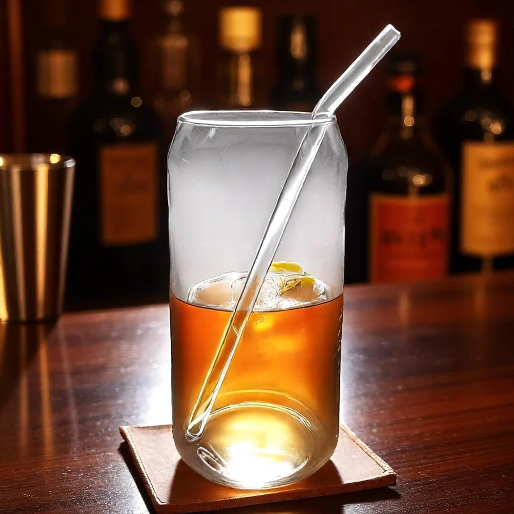 Vasos de Vidrio Zadie Gibson / Set de 4 Piezas / 18 oz