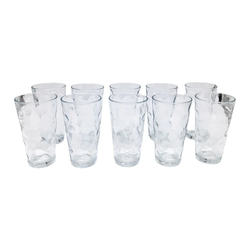 Vasos de Vidrios Home Essentials 17 oz 10 Piezas