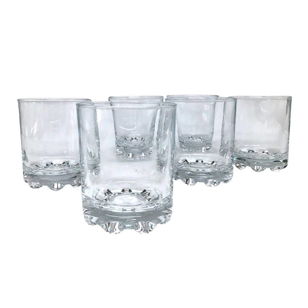 Vasos Pasabahce Karaman de Vidrio 6 Piezas 8.5 oz