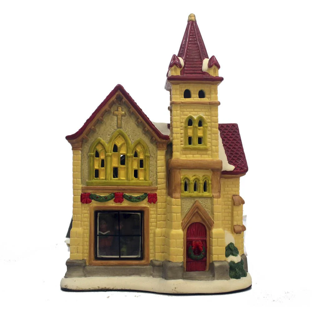 Villa Iglesia Navideña Miró Christmas 15 cm