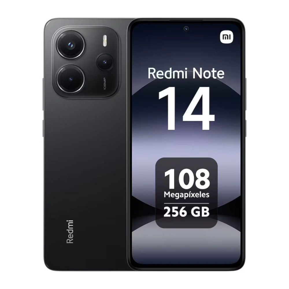 Xiaomi Redmi Note 14 / RAM 8GB / 256GB / Negro