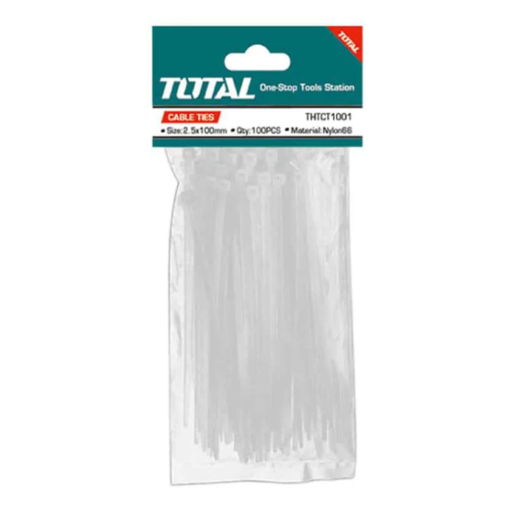 Zunchos de Nylon Total - 100 Pzs - 100 mm